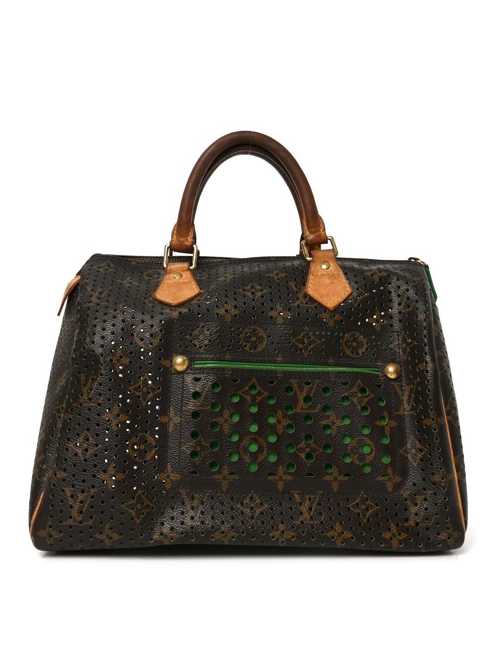 Louis Vuitton Perforated Speedy 30 #261808L16B